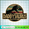 Daddysaurus SVG, Dinosaur SVG, Father Day SVG