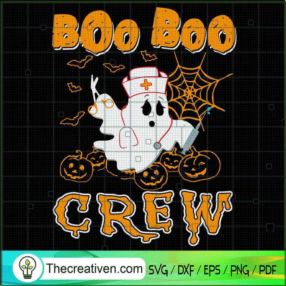 Boo Boo Crew SVG, Boo Scary SVG, Halloween SVG 1 Boo Boo Crew SVG, Boo Scary SVG, Halloween SVG