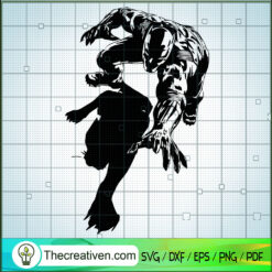 Black Panther SVG Cut File for Cricut & Silhouette Design 47650