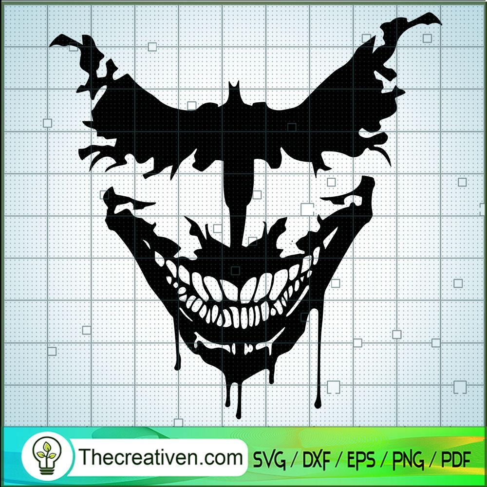 Batman Scary Face SVG, Batman SVG, Scary SVG 1 Batman Scary Face SVG, Batman SVG, Scary SVG