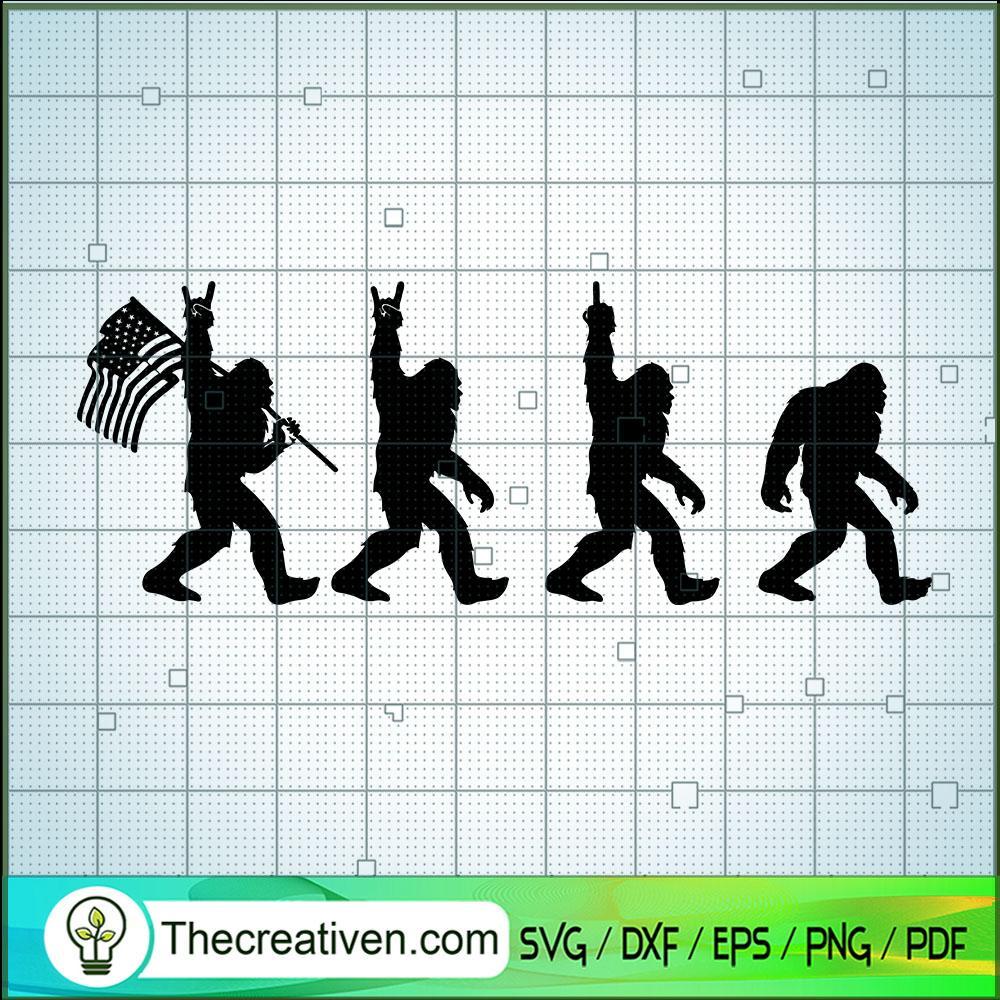 Bigfoot SVG Cut File for Cricut & Silhouette 1 Bigfoot SVG Cut File for Cricut & Silhouette