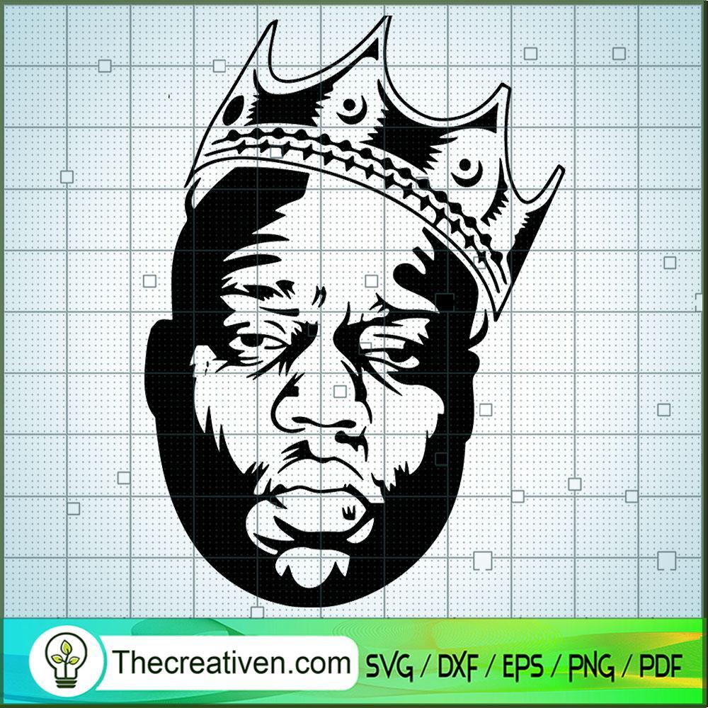 Biggie Small SVG, Rapper SVG, The Notorious B.I.G SVG 1 Biggie Small SVG, Rapper SVG, The Notorious B.I.G SVG