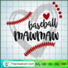Baseball Mawmaw SVG, Grunge Baseball SVG, Sports SVG 3 36 copy 14