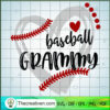 Baseball Grammy SVG, Grunge Baseball SVG, Sports SVG 2 29 copy 18