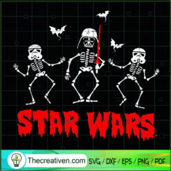 Star Wars Vader Troopers Bat SVG Cut File for Cricut