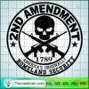2nd Amendment America's Orig SVG Cut File for Cricut 2 60