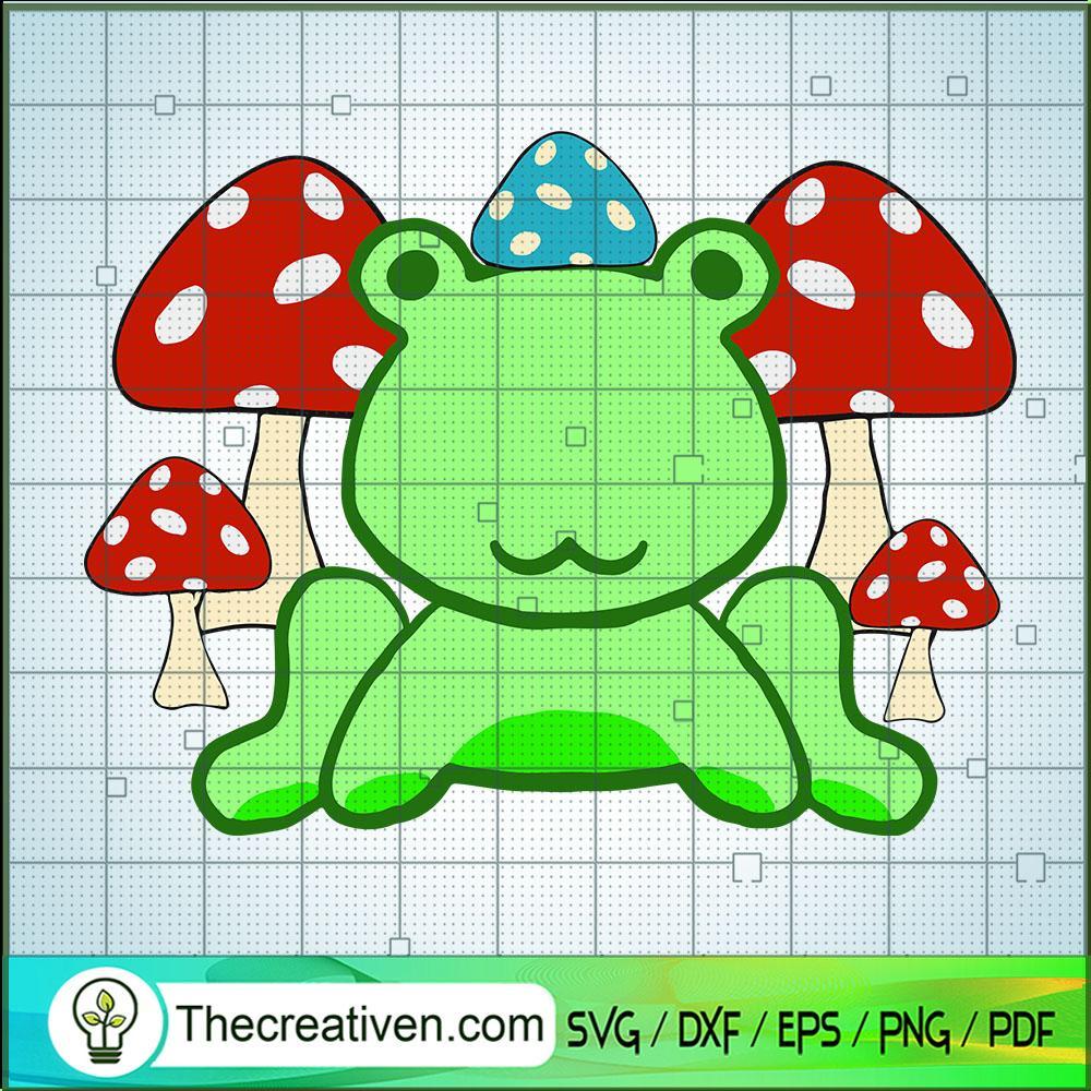 Biz Frog Wearing a Mushroom Hat SVG, Funny Frog SVG, Mushroom Hat SVG 1 Biz Frog Wearing a Mushroom Hat SVG, Funny Frog SVG, Mushroom Hat SVG