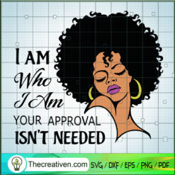 I Am Who I Am SVG Cut File for Cricut & Silhouette