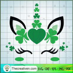 Unicorn Patricks Day SVG, Patricks Day SVG, Unicorn SVG