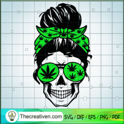 Skull Mother SVG, Skull SVG, Halloween SVG