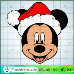 Mickey Mouse Christmas SVG, Christmas SVG, Mickey Mouse SVG
