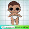 Lil Bro Cheer SVG, LOL Lil Outrageous Littles SVG, Doll SVG 2 25 copy 16