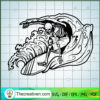 Surfing Skeleton SVG, Scary SVG, Halloween SVG 3 79 copy 8