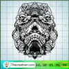 Stormtrooper Floral Skull SVG, Star Wars SVG, Skull SVG 2 77 copy 9