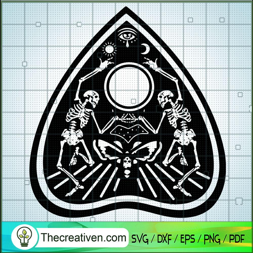 Ouija Planchette SVG, Ouija Spirit Board SVG, Mysterious SVG 1 Ouija Planchette SVG, Ouija Spirit Board SVG, Mysterious SVG