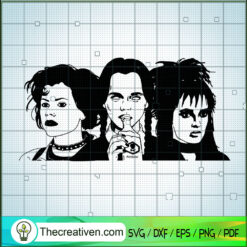 Wednesday Addams Lydia Deetz SVG Cut File for Cricut Design 46064