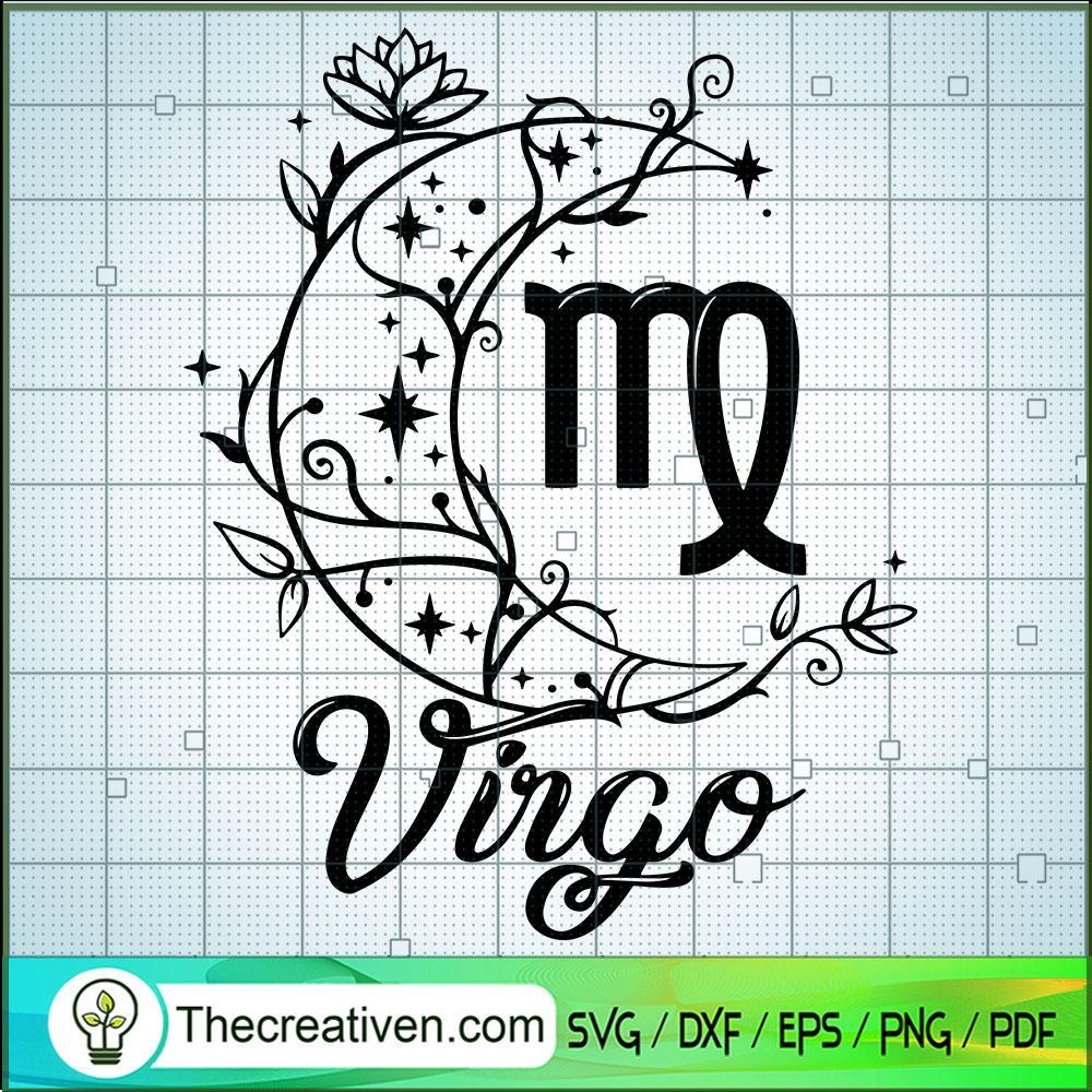 Virgo Zodiac SVG, Virgo Girls SVG, Girls Queen SVG 1 Virgo Zodiac SVG, Virgo Girls SVG, Girls Queen SVG