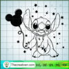 Stitch With A Balloon Disney SVG, Stitch SVG, Disney SVG