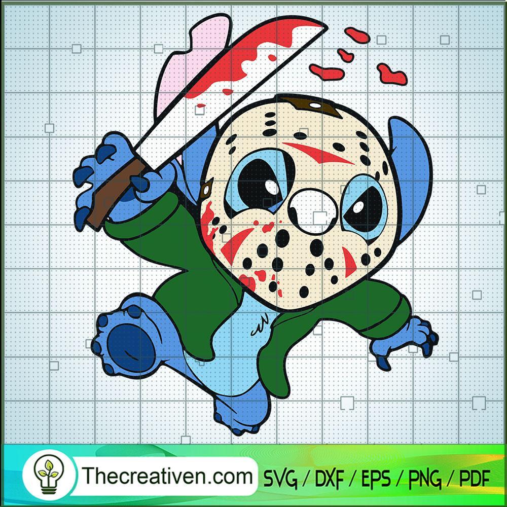 Stitch Jason Voorhees SVG Cut File for Cricut & Silhouette 1 Stitch Jason Voorhees SVG Cut File for Cricut & Silhouette