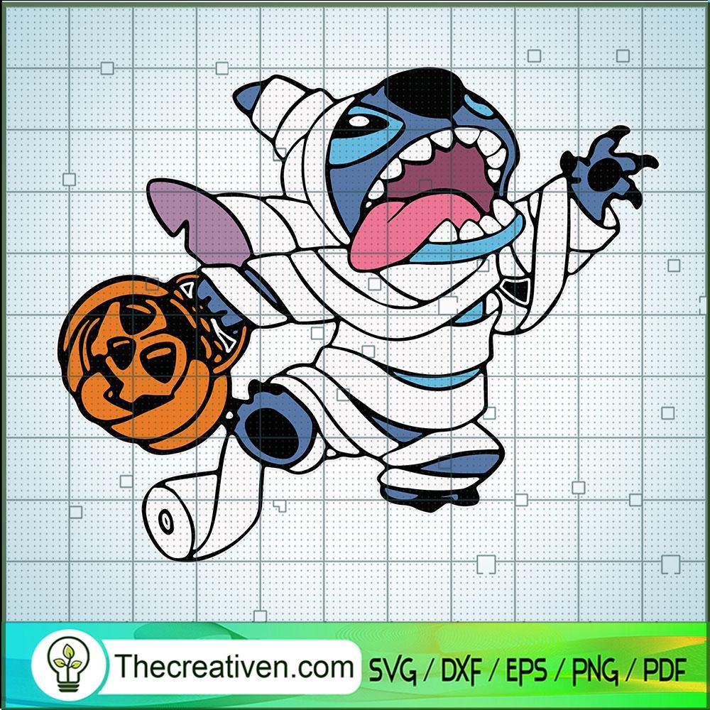 Stitch Halloween SVG Cut File for Cricut & Silhouette 1 Stitch Halloween SVG Cut File for Cricut & Silhouette