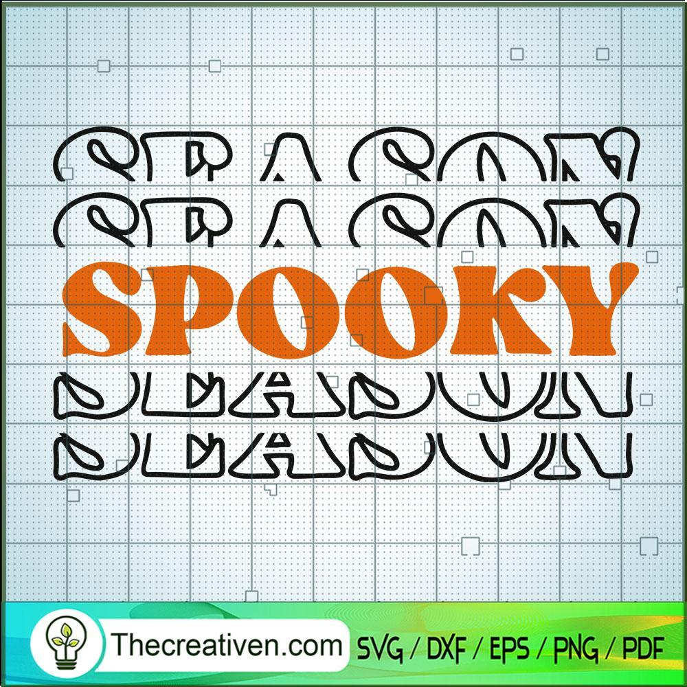 Spooky Season SVG Cut File for Cricut & Silhouette Design 45892 1 Spooky Season SVG Cut File for Cricut & Silhouette Design 45892