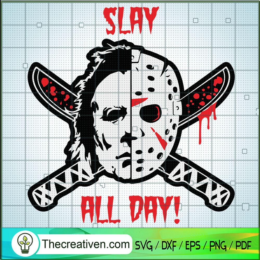 Slay All Day SVG Cut File for Cricut & Silhouette Design 45700 1 Slay All Day SVG Cut File for Cricut & Silhouette Design 45700