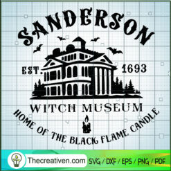Sanderson Witch Museum SVG, Halloween SVG, Hocus Pocus SVG