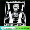 Put Your Feet Up And Relax Baby SVG Cut File for Cricut & Silhouette 2 168 copy 2