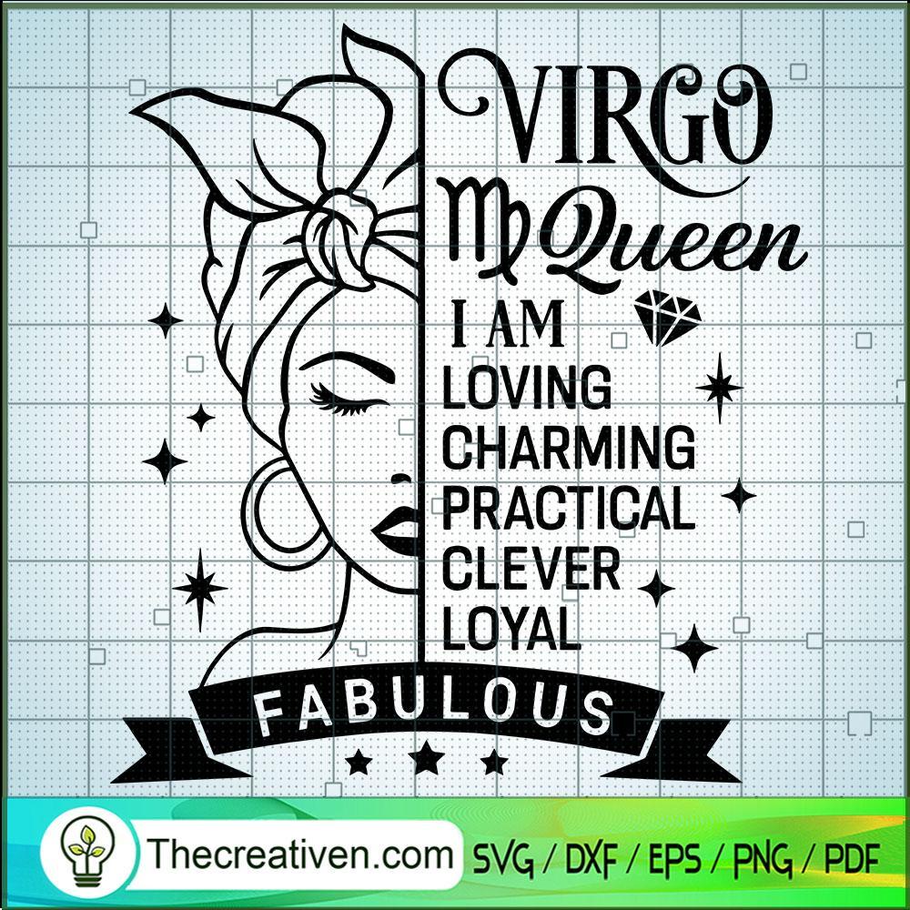 Queen Virgo SVG, Virgo SVG, Queen Birthday SVG 1 Queen Virgo SVG, Virgo SVG, Queen Birthday SVG