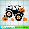 Pumpkin Monster Truck SVG Cut File for Cricut & Silhouette