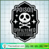 Poison Halloween Label SVG, Halloween SVG, Logo SVG