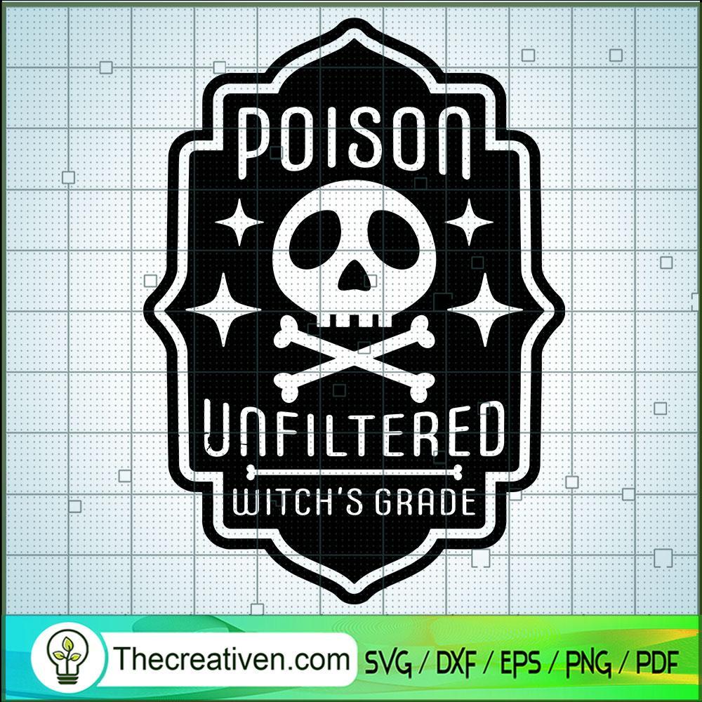Poison Halloween Label SVG, Halloween SVG, Logo SVG 1 Poison Halloween Label SVG, Halloween SVG, Logo SVG