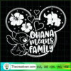 Ohana Means Family SVG, Stitch SVG, Mickey Head SVG