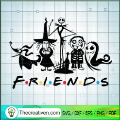 Nightmare Friends SVG Cut File for Cricut & Silhouette