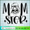 Momster Words SVG, Halloween SVG, Oct 31 SVG