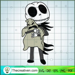 Jack And Oogie Boogie SVG Cut File for Cricut & Silhouette