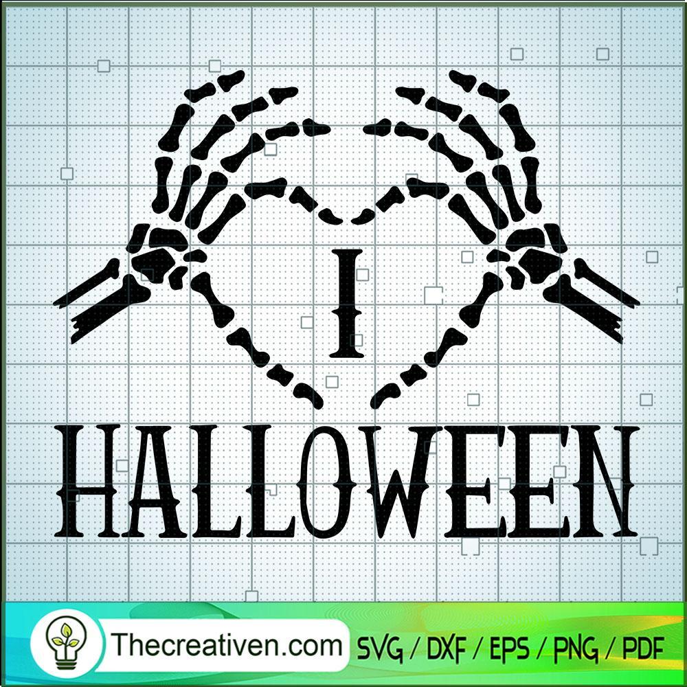 I Love Halloween SVG Cut File for Cricut & Silhouette 1 I Love Halloween SVG Cut File for Cricut & Silhouette
