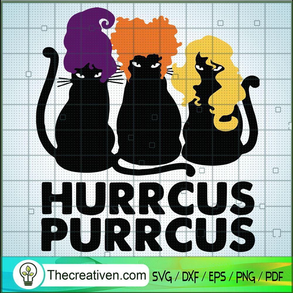 Hurrcus Purrcus SVG Cut File for Cricut & Silhouette 1 Hurrcus Purrcus SVG Cut File for Cricut & Silhouette