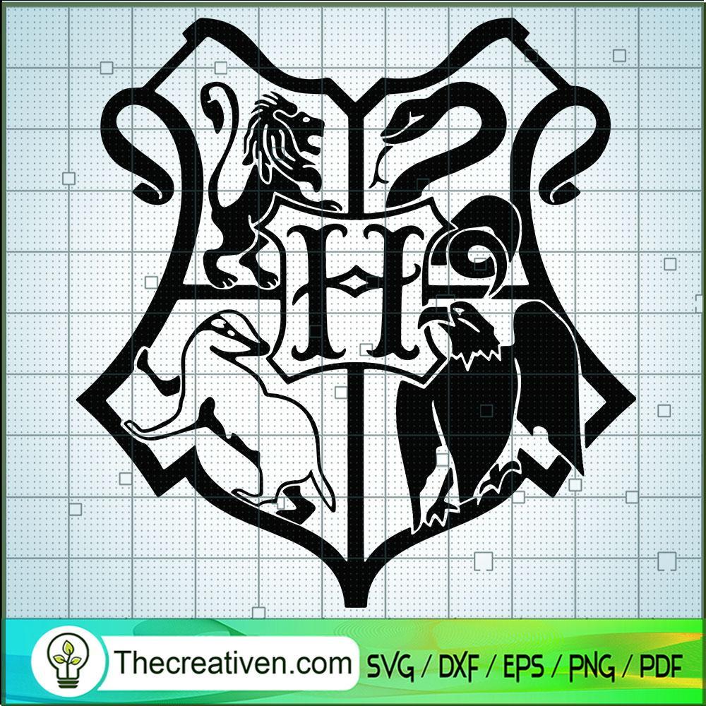 Hogwarts Crest SVG, Hogwarts SVG, Harry Potter SVG 1 Hogwarts Crest SVG, Hogwarts SVG, Harry Potter SVG
