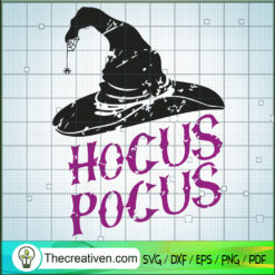 Hocus Pocus SVG, Halloween SVG, Witch Hat SVG