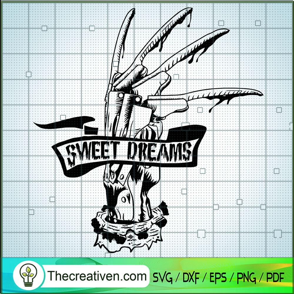 Freddy Krueger Sweet Dream SVG Cut File for Cricut & Silhouette 1 Freddy Krueger Sweet Dream SVG Cut File for Cricut & Silhouette