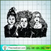 Sanderson Sisters SVG Cut File for Cricut & Silhouette