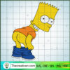 Layered Bart Simpson SVG, The Simpson SVG, Cartoon SVG 2 71 copy 8