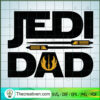 Jedi Dad SVG, Star Wars SVG, Dad In The Galaxy SVG 3 64 copy 6