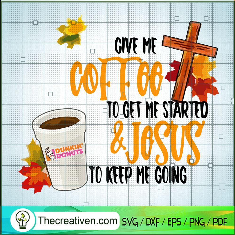 Give Me Coffee To Get Me Sta SVG Cut File for Cricut 1 Give Me Coffee To Get Me Sta SVG Cut File for Cricut