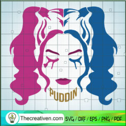Harley Quinn SVG, Suicide Squad SVG, DC Comics SVG