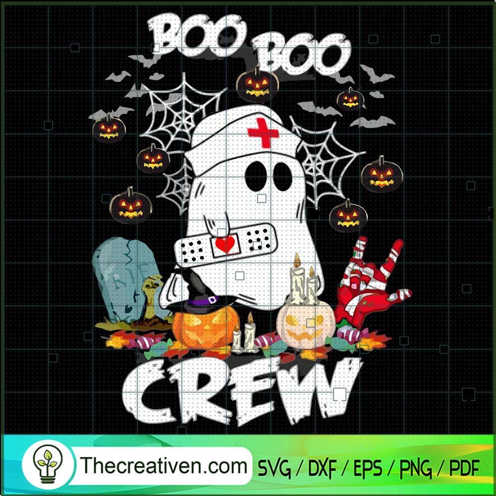 Boo Boo Nurse Crew SVG Cut File for Cricut & Silhouette 1 Boo Boo Nurse Crew SVG Cut File for Cricut & Silhouette