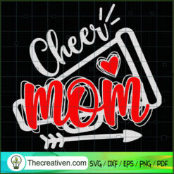 Cheer Mom SVG, Mom Life SVG, Mother Day SVG