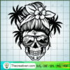 Beach Mom Skull SVG, Messy Bun SVG, Mom Life SVG 2 39 copy 8