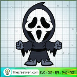 Chibi Scream SVG Cut File for Cricut & Silhouette